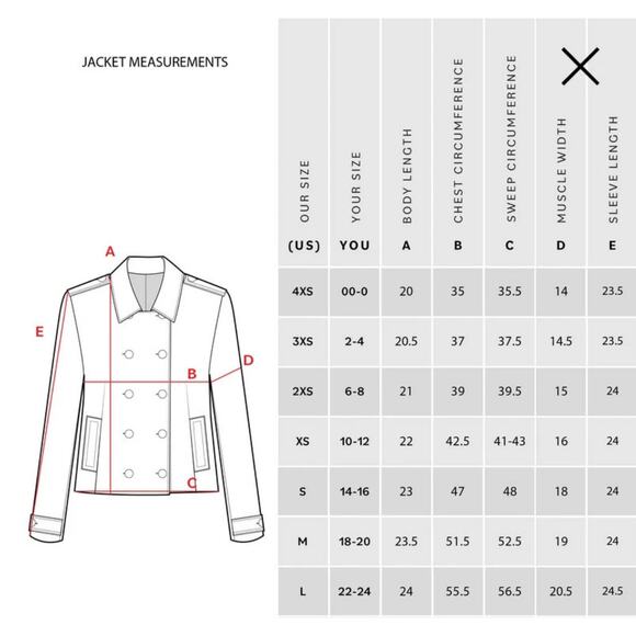 Universal Standard Nadia Crepe Jersey Military Jacket Black Size L (22–24) NWT - Picture 7 of 10